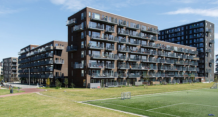 Ø-Huset ligger i Ørestad City
