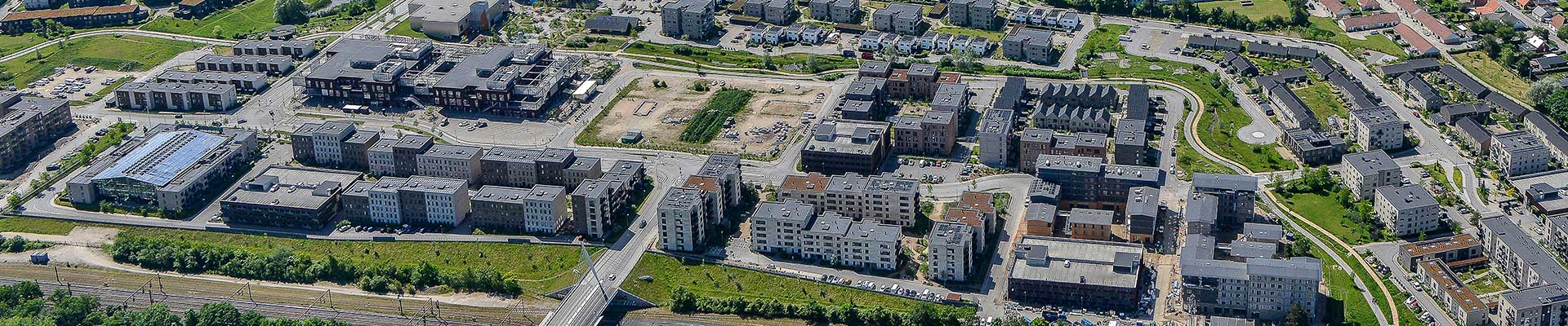 Nærheden, luftfoto fra maj 2025